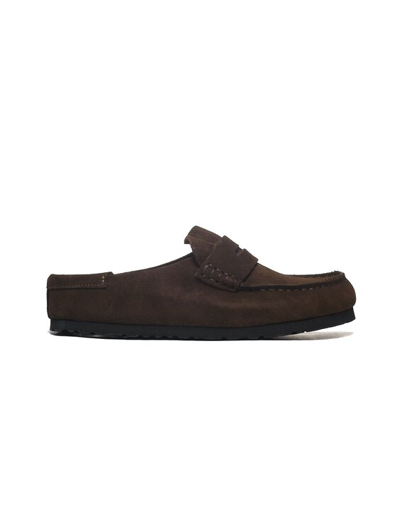 Birkenstock Birkenstock Półbuty Naples Wrapped Suede Leathe Brązowy