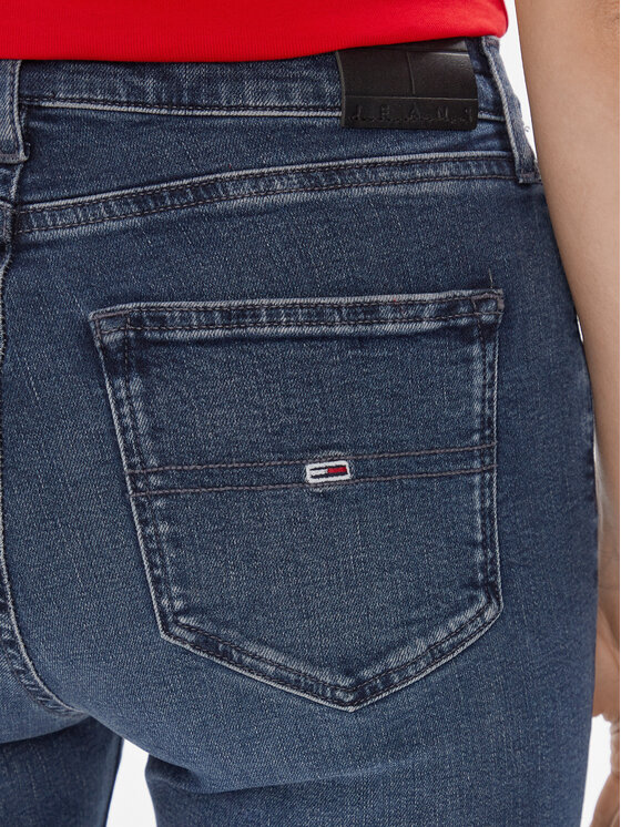 Tommy Jeans Tommy Jeans Jeansy Sylvia DW0DW17153 Granatowy Skinny Fit