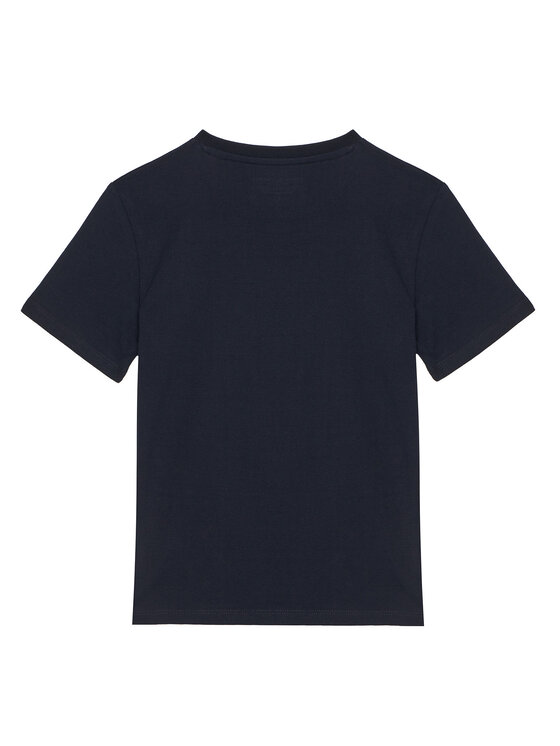 Guess Guess T-Shirt L6RI13 K8HM4 Granatowy Regular Fit
