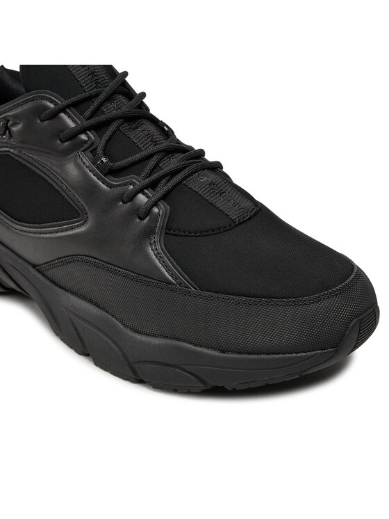 Calvin Klein Jeans Calvin Klein Jeans Sneakers Retro Tennis Low Laceup Mtl YM0YM00991 Schwarz