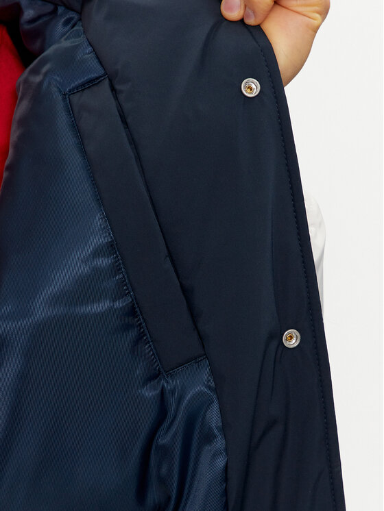 Tommy Jeans Tommy Jeans Bomber Colorblock Varsity DM0DM18702 Tamnoplava Regular Fit