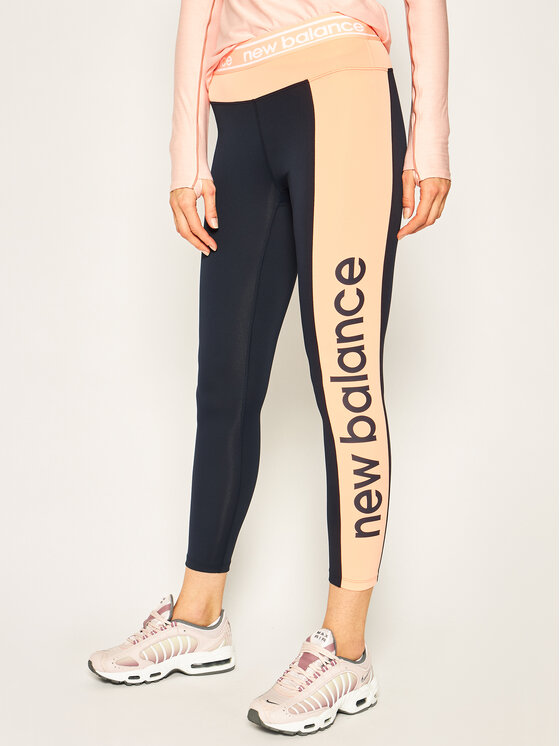 New Balance Legingi 7.8 Tight WP01154 Daudzkrāsains Fitted Fit