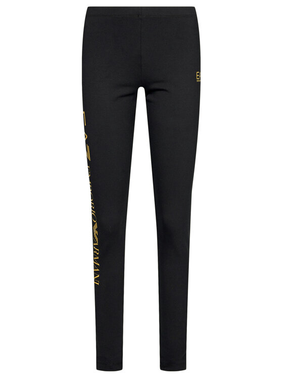 EA7 Emporio Armani EA7 Emporio Armani Leggings 8NTP63 TJ01Z 0200 Crna Slim Fit