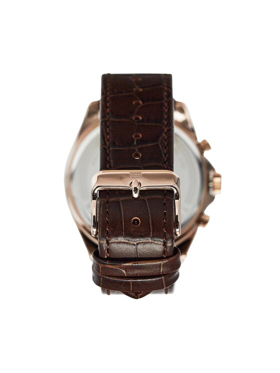 Tommy Hilfiger Tommy Hilfiger Zegarek Baker 1710453 Brązowy