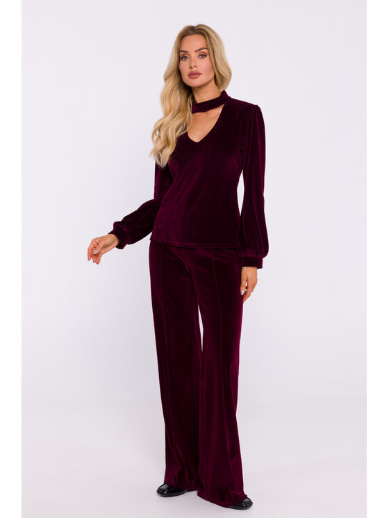 Made of Emotion Made of Emotion Halenka M831 Bordó Girl Fit