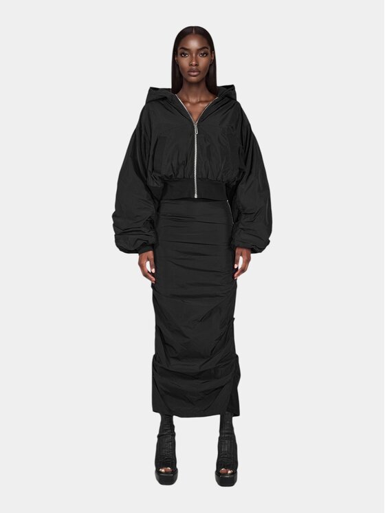 MADE BY SOCIETY MADE BY SOCIETY Kurtka anorak MOKSHA Jacket - J27546 Czarny Basic Fit