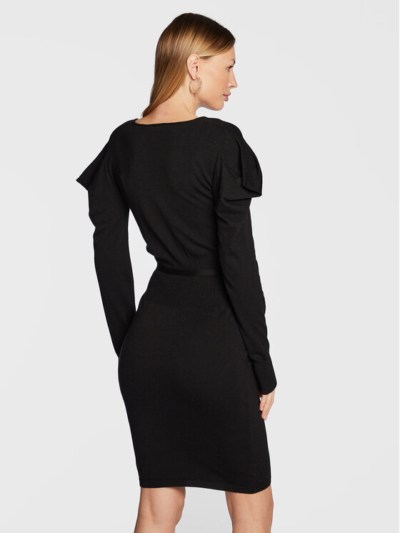 Vestito di maglia CF2099 MS99E Nero Regular Fit