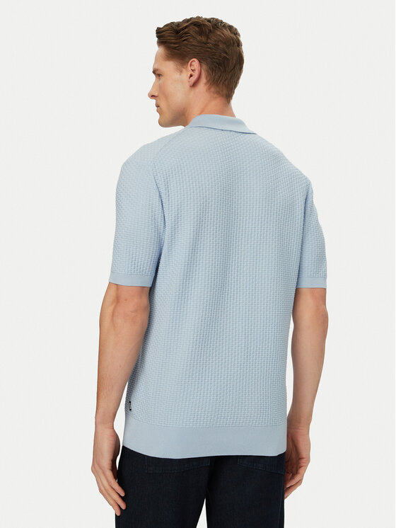 BOSS BOSS Polokošeľa H-Natalo 50561613 Modrá Regular Fit