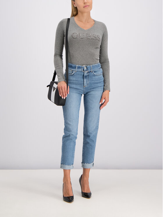 Guess Guess Blusa W93I70 J1300 Grigio Slim Fit