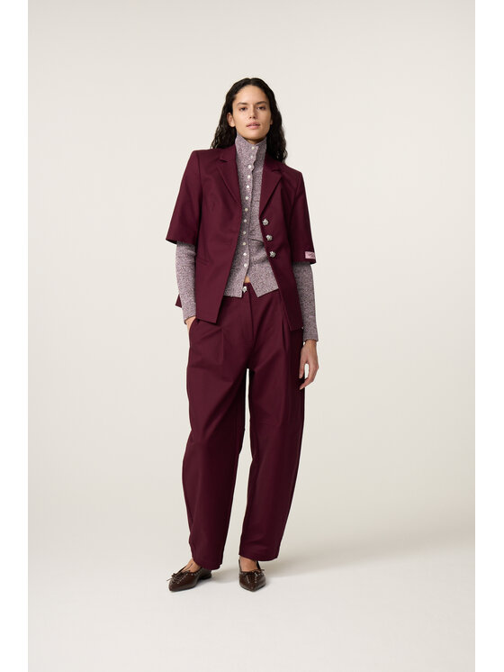 Fabienne Chapot Fabienne Chapot Spodnie materiałowe 6862-1853-99 Czerwony Regular Fit