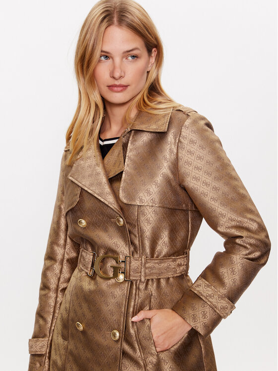 Guess Guess Viharkabát Diletta W3YL03 WFIR2 Bézs Regular Fit