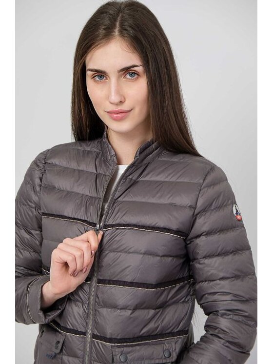Jott Jott Kurtka puchowa Andorra Szary Fitted Fit
