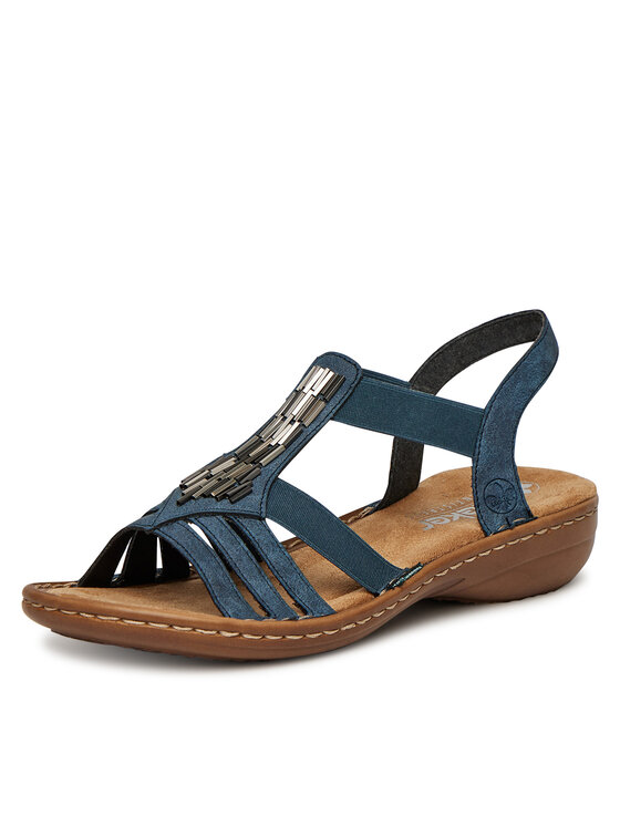 Rieker Rieker Σανδάλια 60800-14 Μπλε