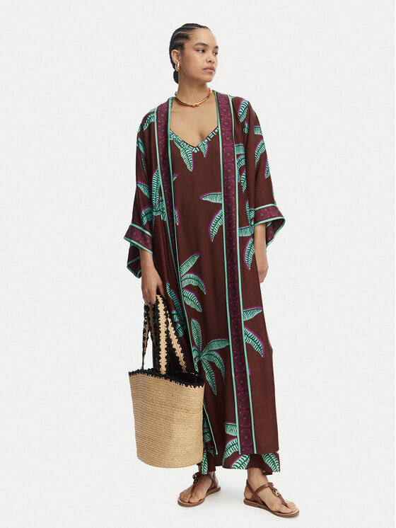 LOLA CASADEMUNT LOLA CASADEMUNT Кімоно LS2602004 Коричневий Regular Fit