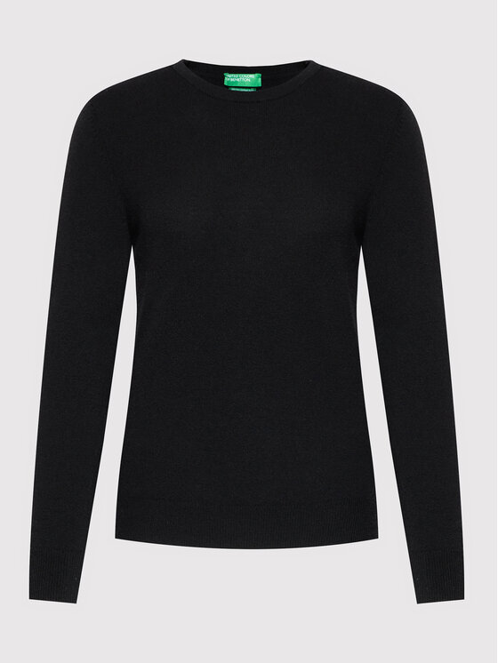 United Colors Of Benetton United Colors Of Benetton Πουλόβερ 1002D1K01 Μαύρο Regular Fit
