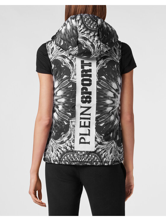 Plein Sport Plein Sport Bezrękawnik 8243 Czarny Regular Fit