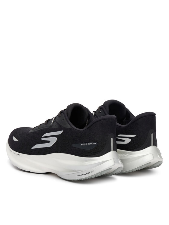 Skechers Skechers Skriešanas apavi Aero Spark 246200/BKW Melns