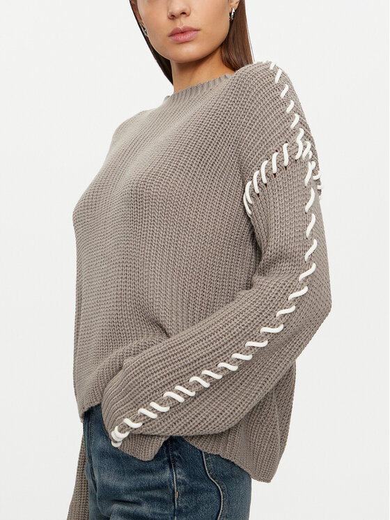 JDY JDY Pullover Rosella 15329787 Grau Regular Fit