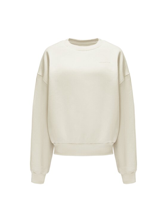 La Mania La Mania Felpa WHY Beige Classic Fit