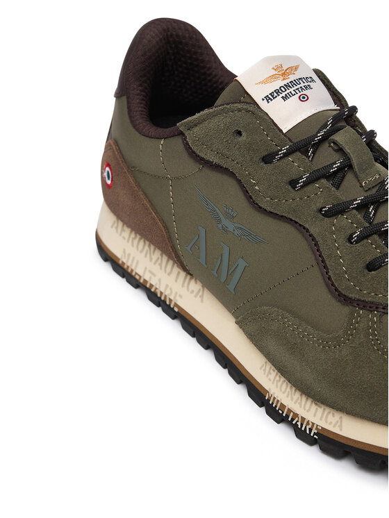 Aeronautica Militare Aeronautica Militare Сникърси 262SC0320UPL00313 Тъмнозелен