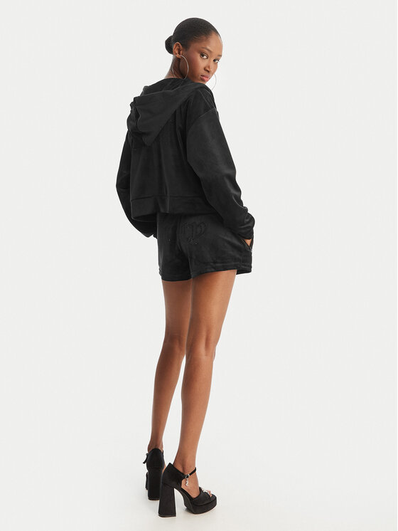 Juicy Couture Juicy Couture Sportske kratke hlače Tamia JCWHS126305 Crna Regular Fit