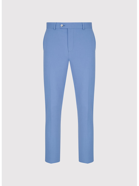 Pako Lorente Pako Lorente Spodnie garniturowe P26SP-6G-003 Niebieski Slim Fit