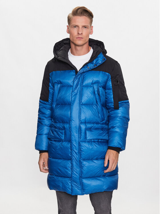 REPLAY REPLAY Зимно яке M8360.000.84174D Син Regular Fit