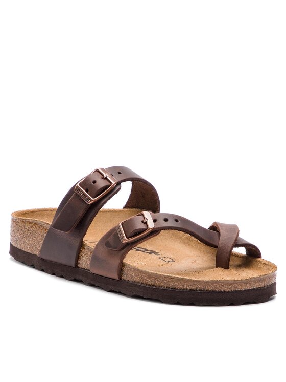 Birkenstock Birkenstock Japonki Mayari 0071023 Brązowy