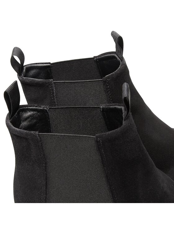 Pollini Pollini Μποτάκια με λάστιχο SA21204G1FTH0000 Μαύρο