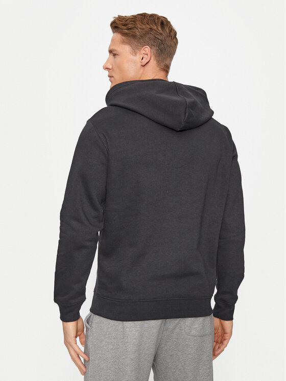 Kappa Kappa Μπλούζα Malmo 3 Auth Kontemporary 341M43W Μαύρο Regular Fit