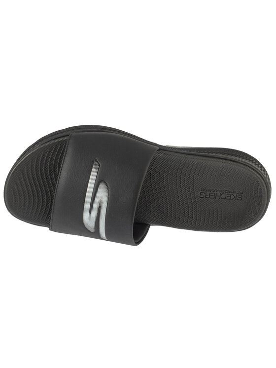 Skechers Skechers Klapki On-The-Go Go Consistent Sandal 2.0 - Culver Czarny