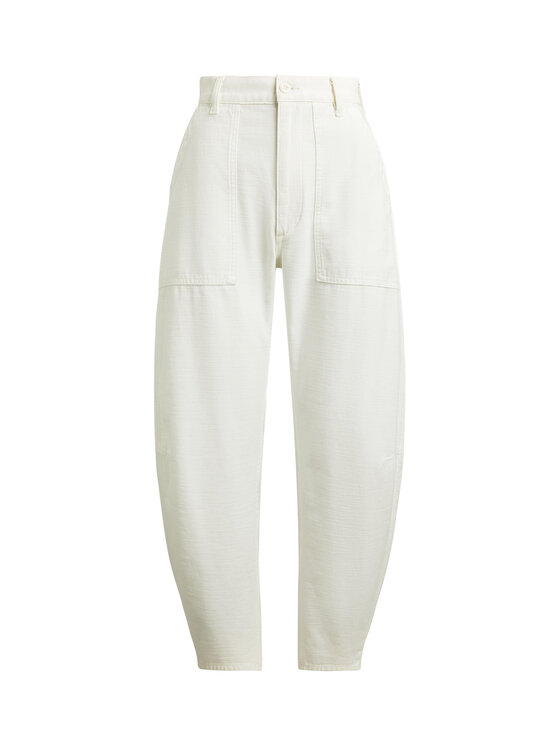 Polo Ralph Lauren Polo Ralph Lauren Spodnie materiałowe 211A93147001 Biały Relaxed Fit