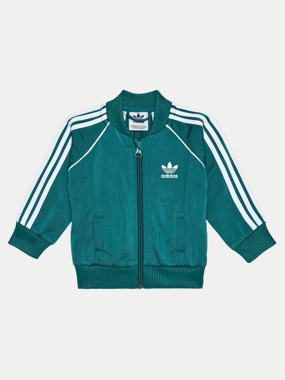 adidas Tuta adicolor SST IX5173 Turchese Regular Fit Modivo