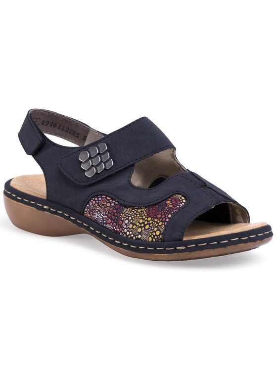 Rieker Rieker Sandales 65989-14 Tumši zils