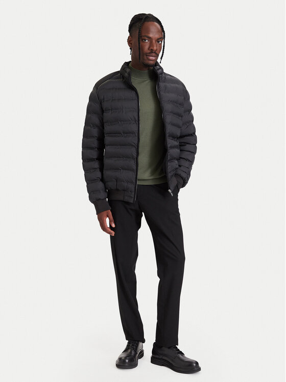 KARL LAGERFELD KARL LAGERFELD Kurtka przejściowa 505024 564596 Czarny Regular Fit