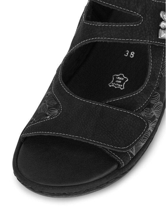 Remonte Remonte Sandale D7647-01 Crna