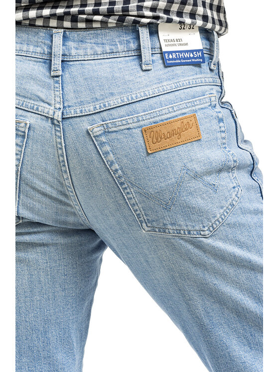 Wrangler Wrangler Jeansy TEXAS Niebieski Straight Fit