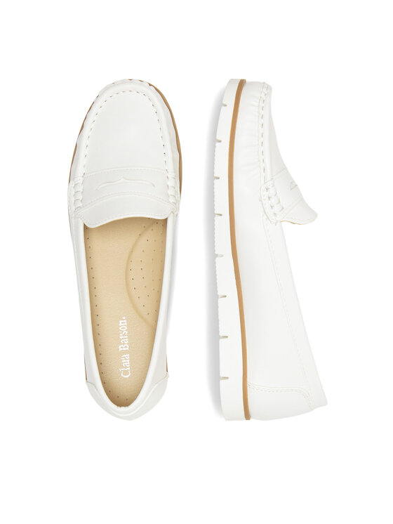Clara Barson Clara Barson Mocassini WYL3648-1 Bianco