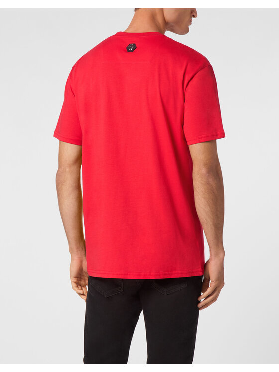 PHILIPP PLEIN PHILIPP PLEIN T-shirt 19509 Rosso Regular Fit
