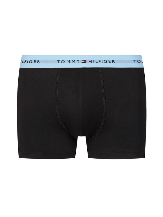 Tommy Hilfiger Tommy Hilfiger Komplektas: 3 poros trumpikių UM0UM02763 Juoda