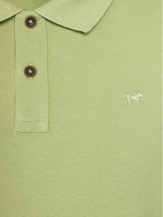 Mustang Mustang Polo Palco 1014933 Verde Regular Fit