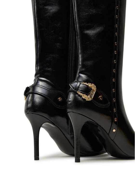 Versace Jeans Couture Versace Jeans Couture Μπότες Scarlett 77VA3S58 Μαύρο