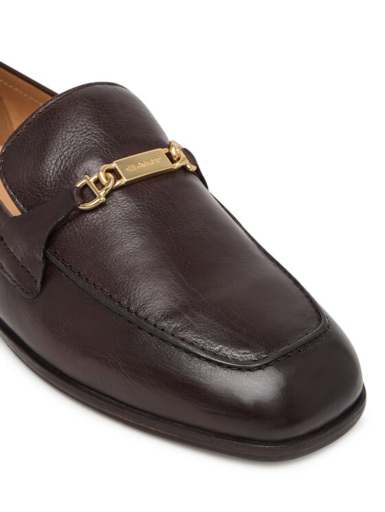 Gant Gant лоуфъри с дебела подметка 33571454 Тъмнокафяв