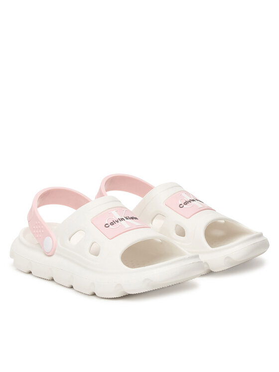 Calvin Klein Calvin Klein Basutės Comfy Sandal V1AF-83264-0083 S Balta