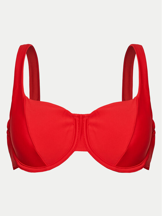 4F 4F Bikini pezzo sopra 4FWSS24UBKTF042 Rosso