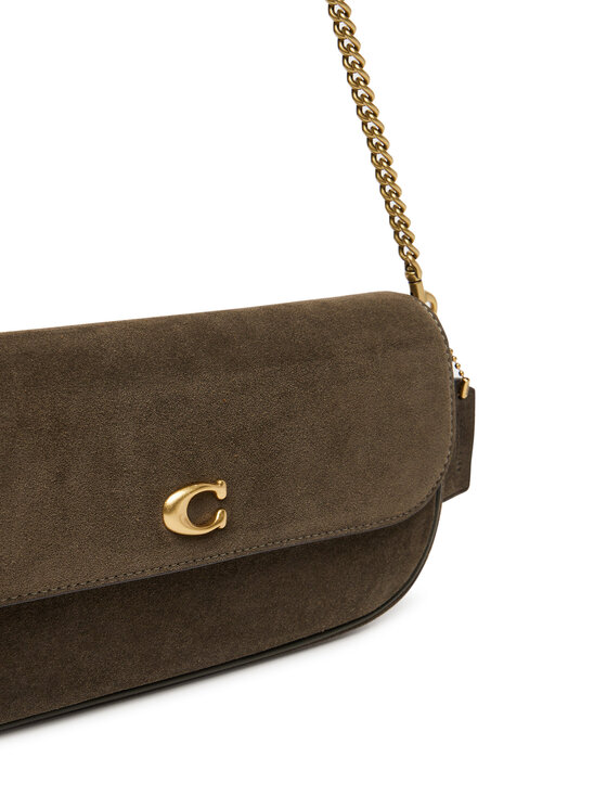 Coach Coach Handtasche Brook Flap CCD07 Khakifarben