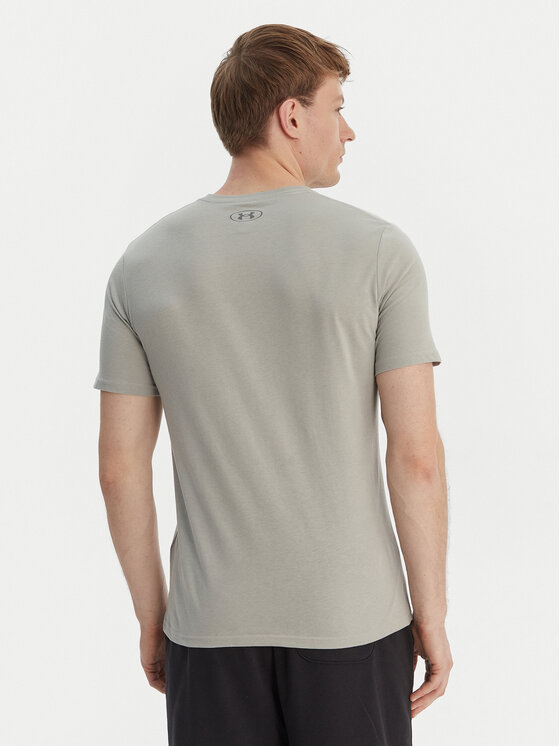Under Armour Under Armour T-Shirt Left Chest Logo SS 1326799 Szary Loose Fit