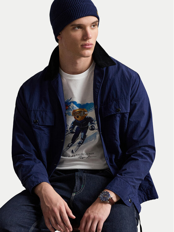 Polo Ralph Lauren Polo Ralph Lauren T-Shirt 710P07343001 Bílá Regular Fit