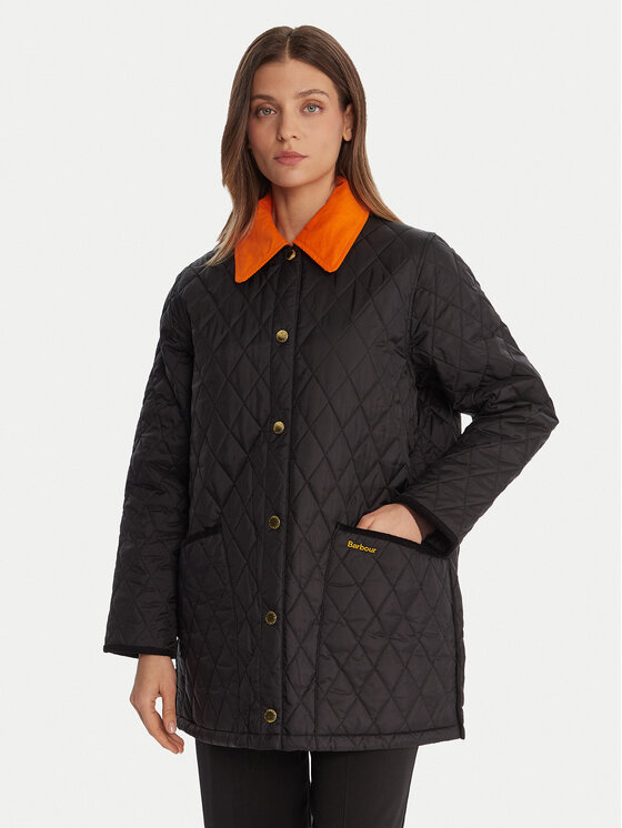 Barbour Kurtka przejściowa Liddesdale LQU1852BK12 Czarny Regular Fit