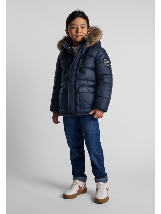 minoti minoti Kurtka zimowa 19coat54C Granatowy Regular Fit